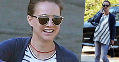 Natalie portman baby bump 1