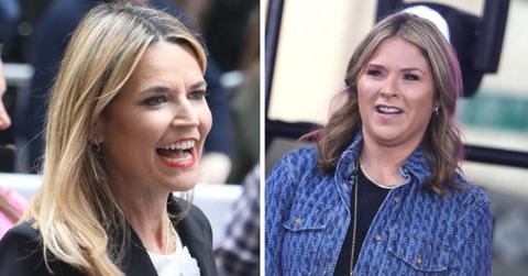 Photo of Savannah Guthrie and Jenna Bush Hager