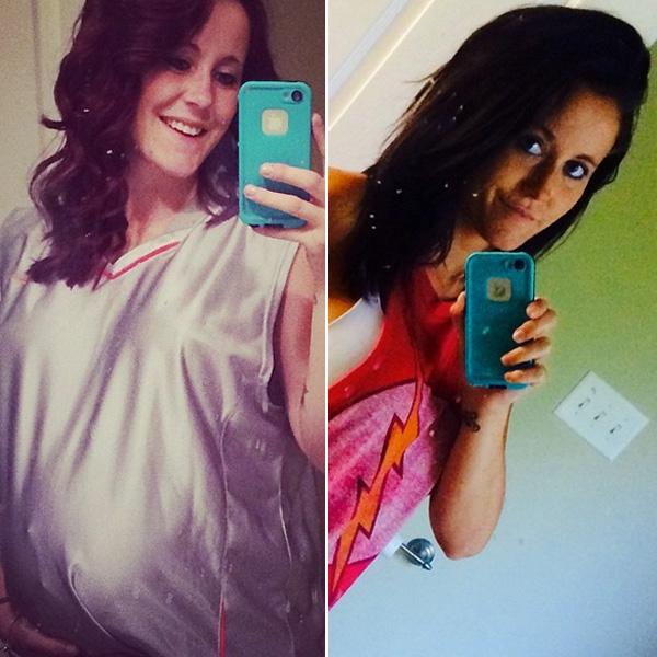 Jenelle evans mirror selfie