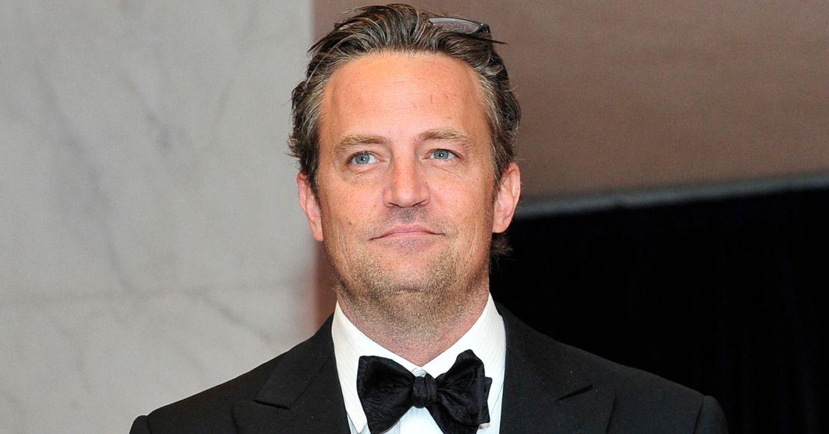 image of The 'Friends' actor was undergoing ketamine infusion therapy to treat depression and anxiety.
