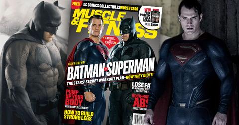 Ben affleck henry cavill muscle fitness HERO