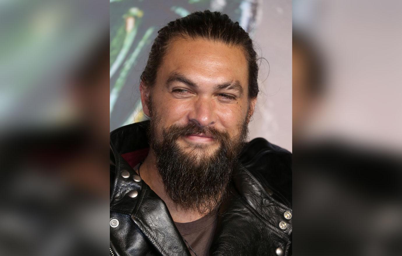 Jason momoa close up at aquaman premiere