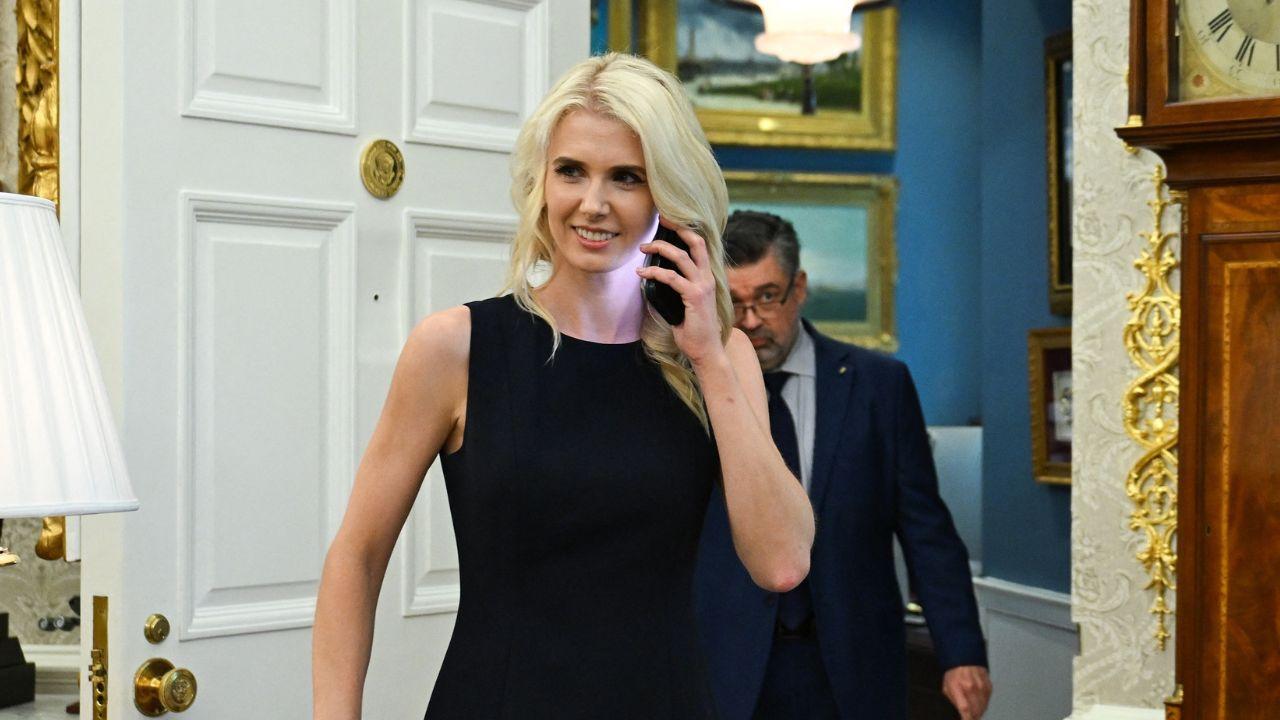 Image of Her latest appearance renewed scrutiny over her frequent presence around the president.