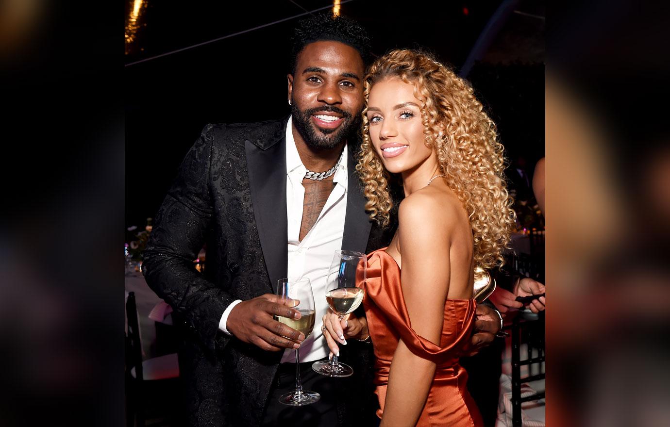 jason derulo jena frumes all smiles babybaby event two months after split ok