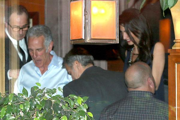 george clooney amal date night