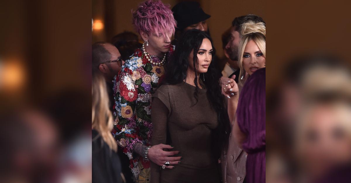 megan fox dodges machine gun kelly