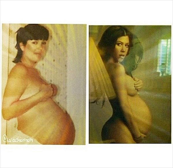 Kardashian naked moments 18