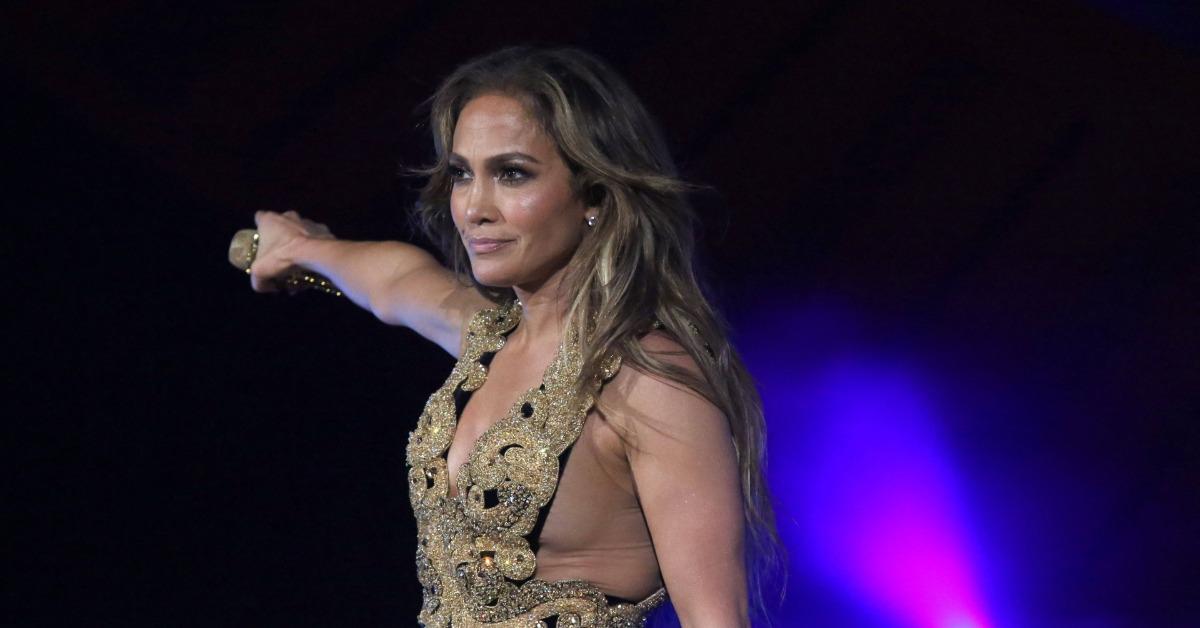 jennifer lopez owned the stage in her bombshell performance at saturdays global citizens live concert and she had nothing but love on her mind