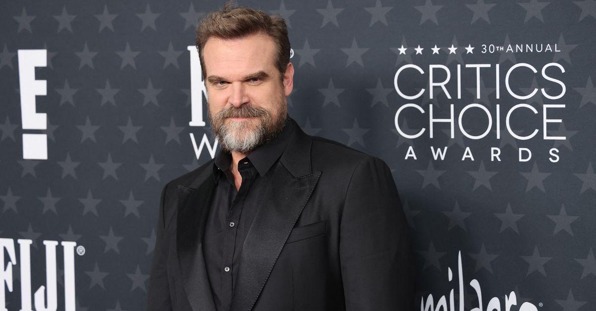 Image of David Harbour has a close friendship with Millie Bobby Brown.