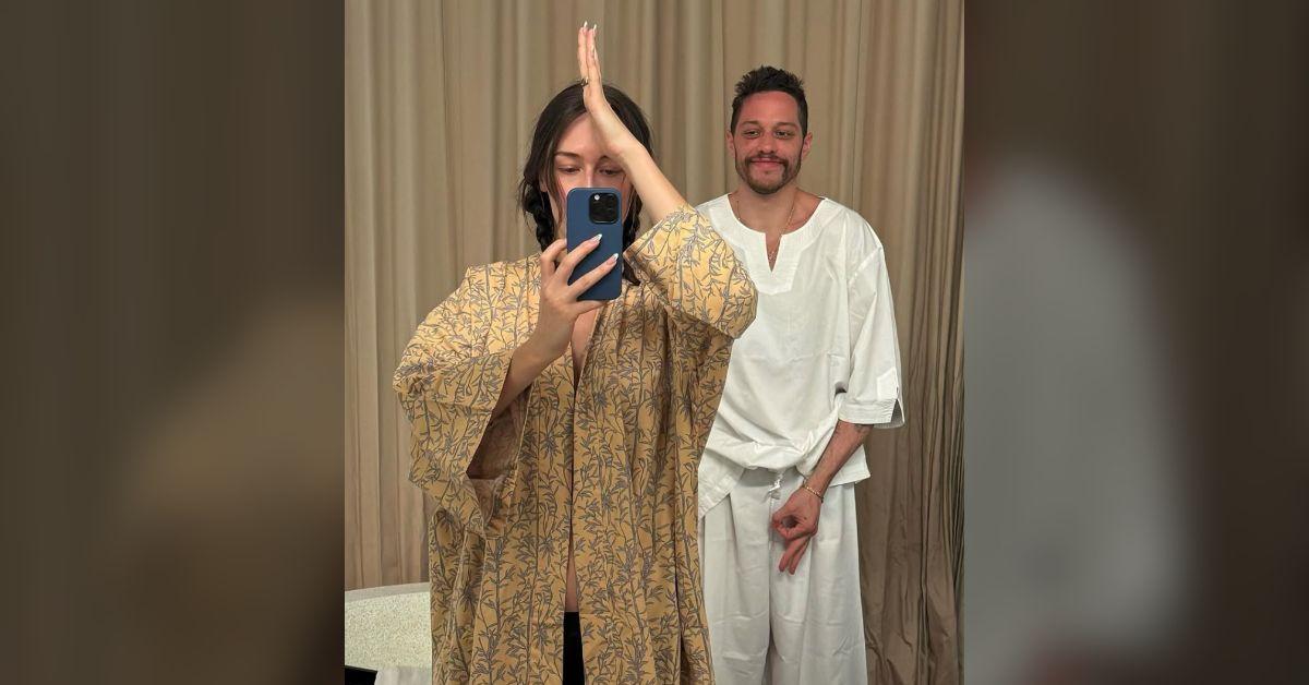 Image of Pete Davidson and Elsie Hewitt were only confirmed to be dating since March.
