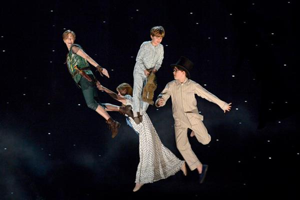 Peter pan live flying