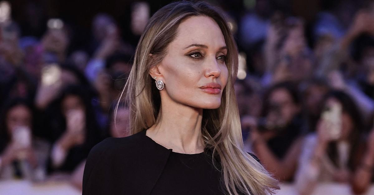 image of Angelina Jolie is reportedly upset after her Ukrainian bodyguard was detained by the army.