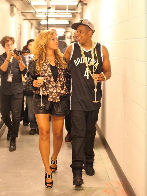 Beyonce jayz champagne