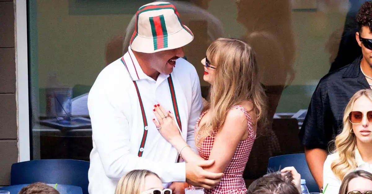 Image of Taylor Swift is engaged to Travis Kelce.