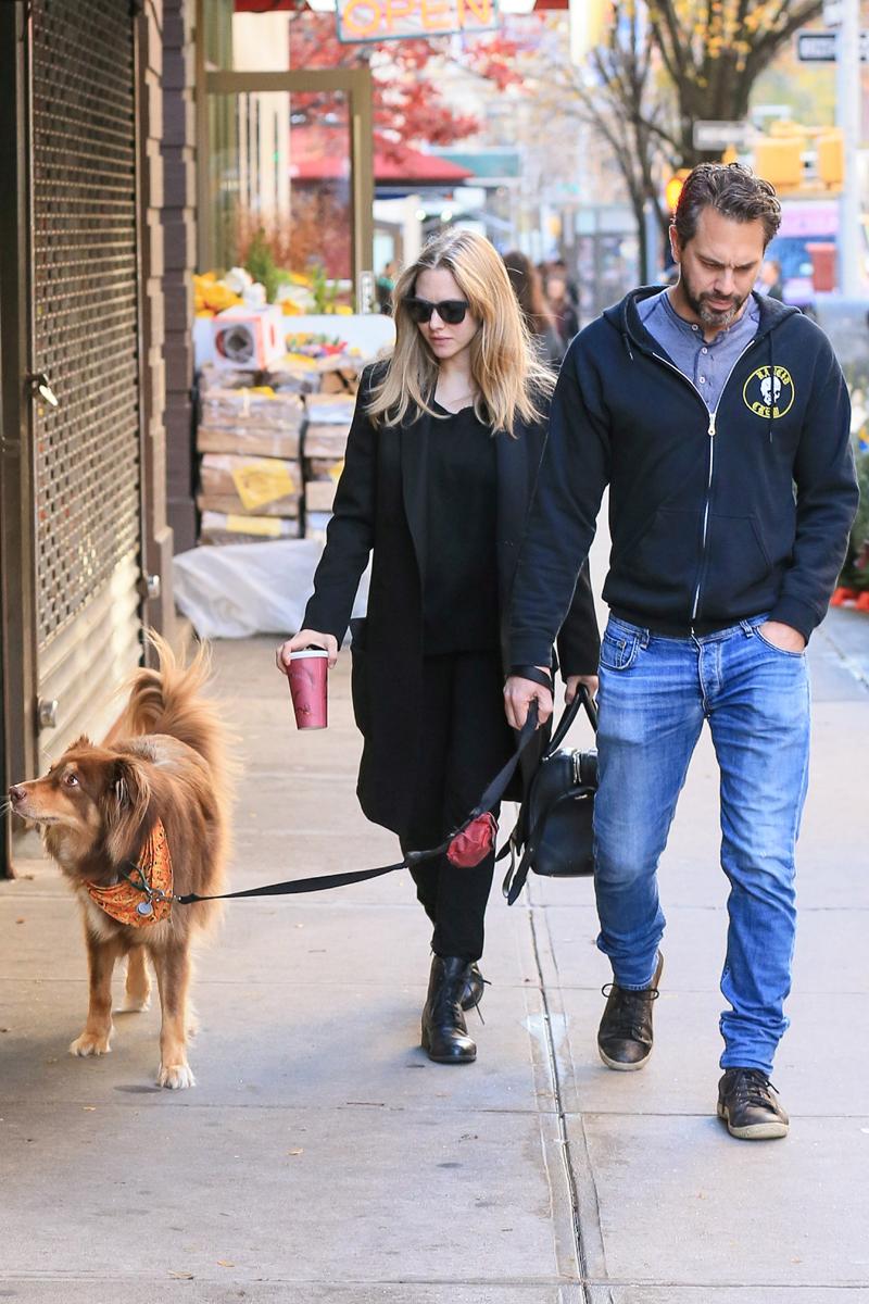 Amanda Seyfried and Thomas Sadoski out for the first time since pregnancy announcement