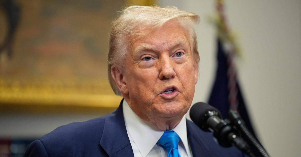 image of Donald Trump admitted earlier this week that he wasn't in a 'good mood.'