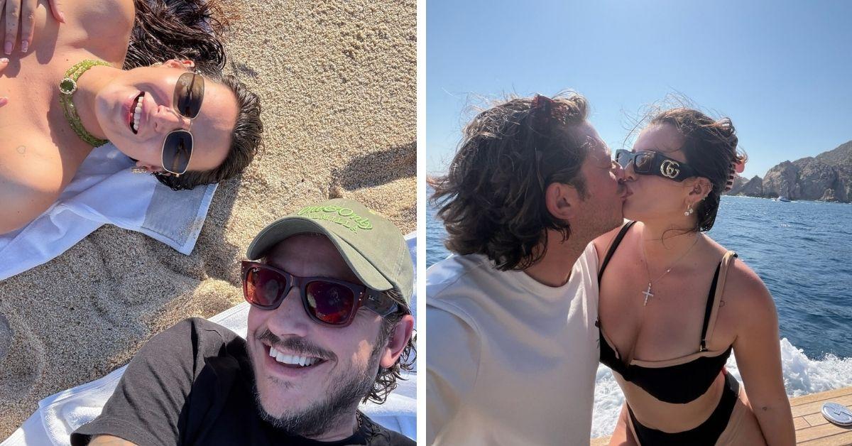 image of The couple has been together since meeting in Ibiza in 2022.