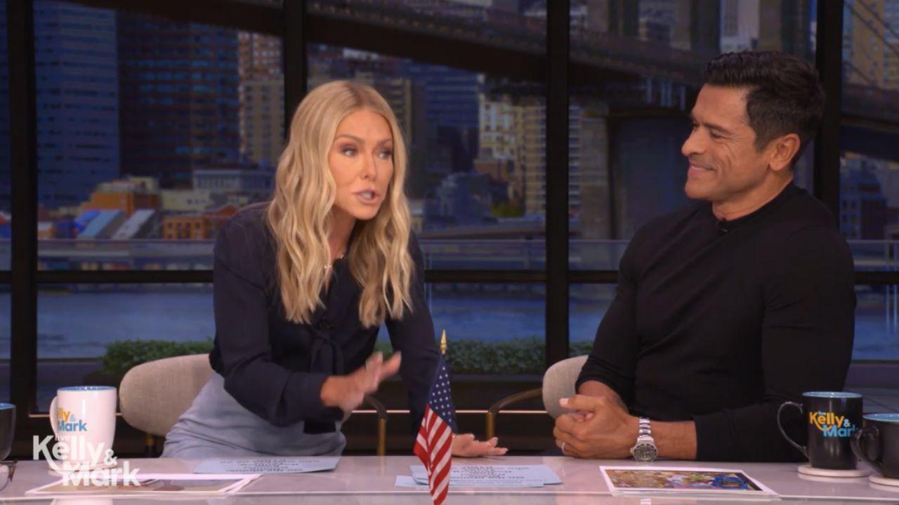 Image of Kelly Ripa said 'every year you age, your neck ages seven more years.'