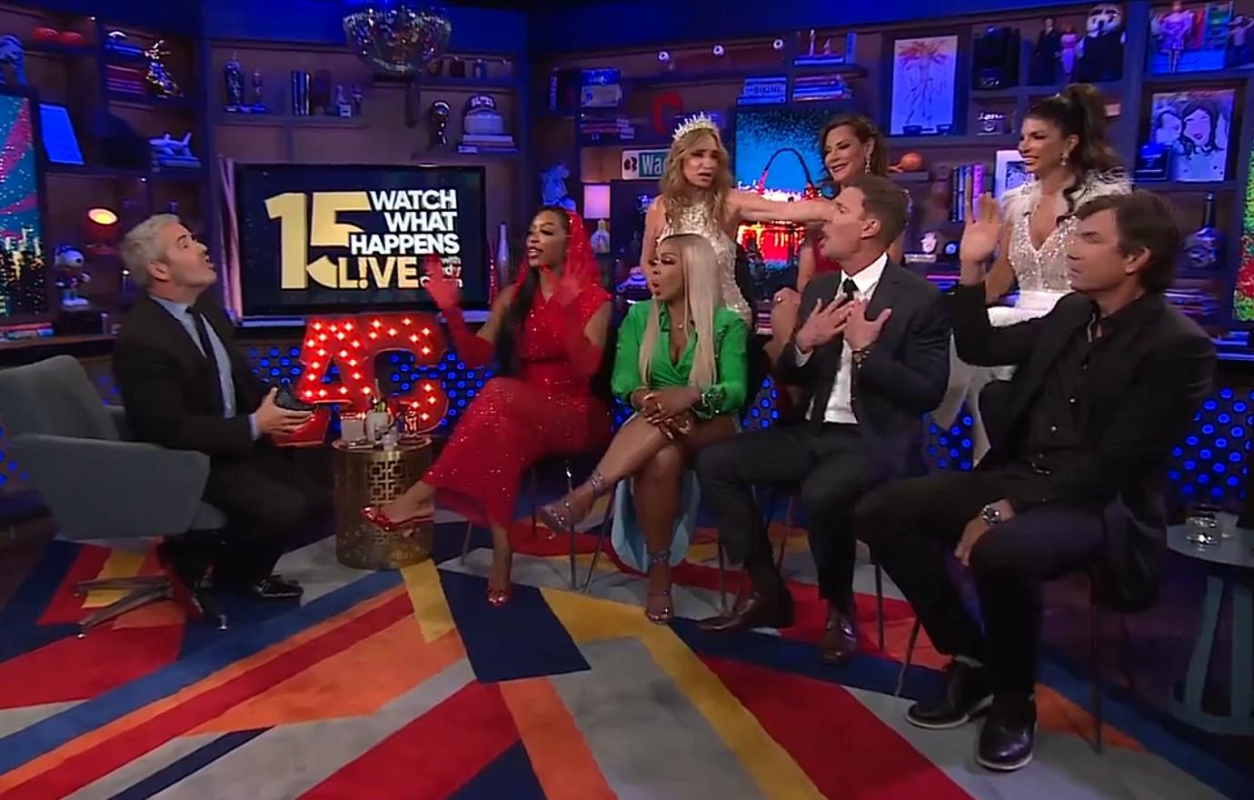 teresa giudice blasts jeff lewis for dissing her during wwhl