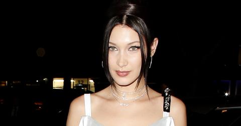 Bella Hadid Wears White In Paris