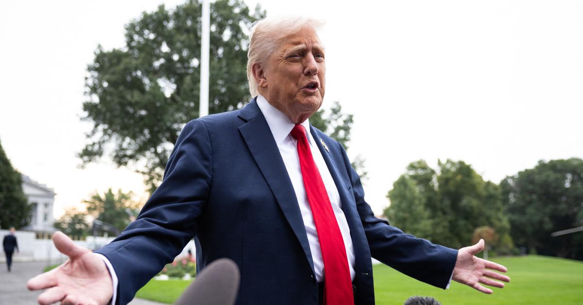 Image of The president said he wants to 'be good' in order to get into heaven.