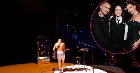 photo of Justin Bieber, Billie Eilish, Hailey Bieber.