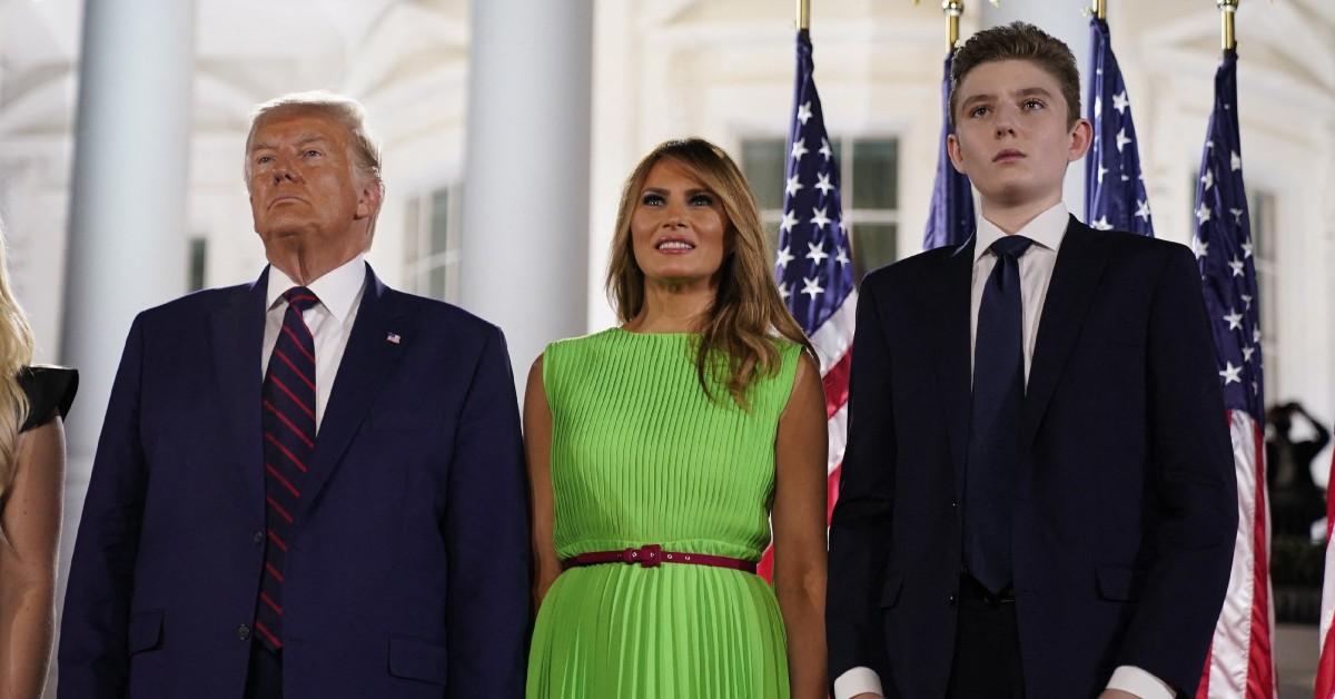 Melania Trump 'Livid' At Donald For Using Son Barron In Social Post