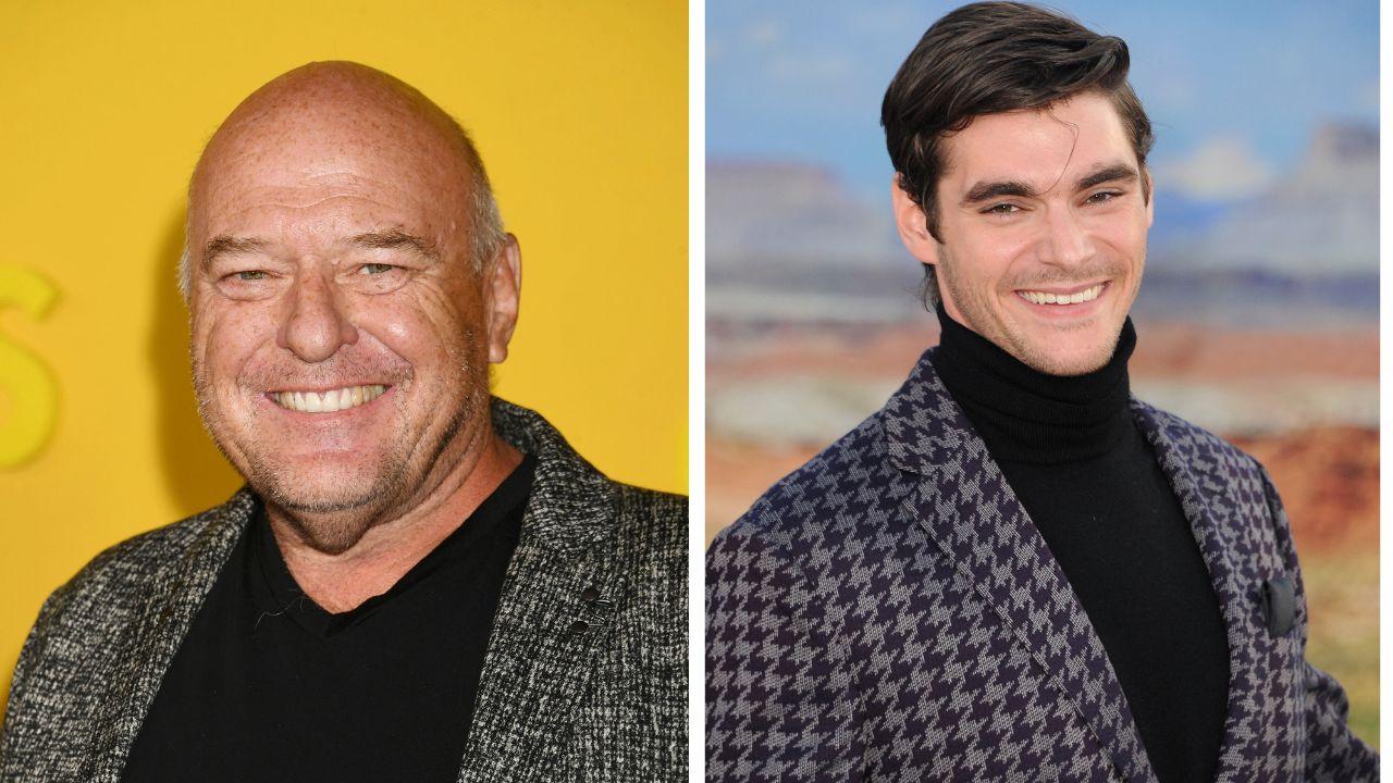 Image of Dean Norris recalled looking out for RJ Mitte when the young actor worked alongside him.