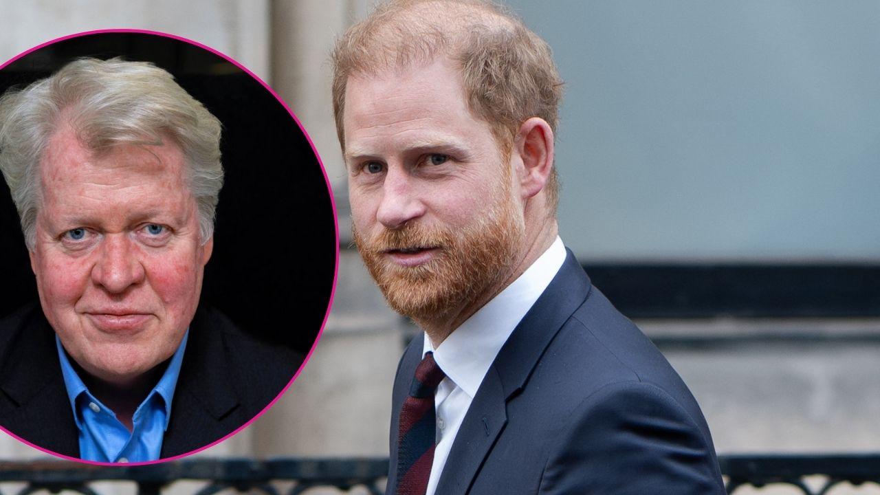Split photo of Prince Harry and