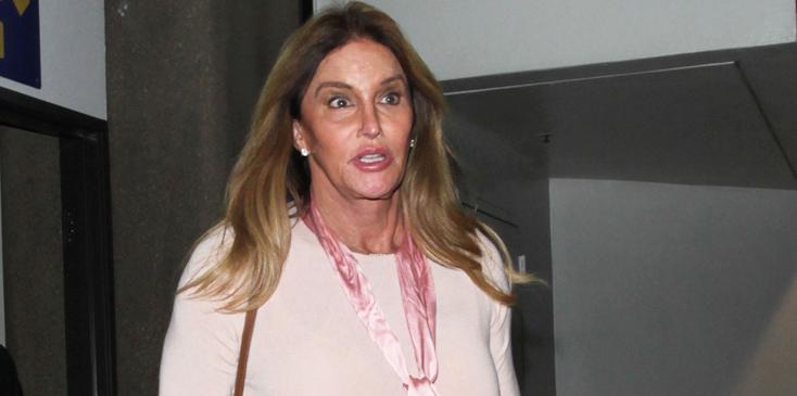 Caitlyn Jenner Touches Down At LAX