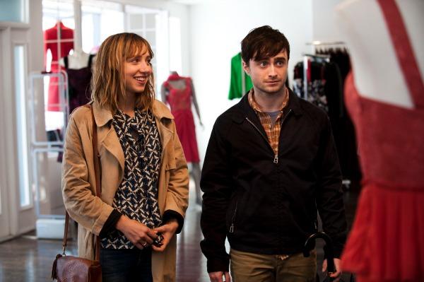 Zoe Kazan and Daniel Radcliffe in What If