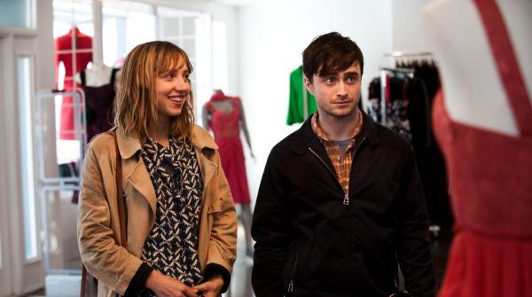 Zoe Kazan and Daniel Radcliffe in What If