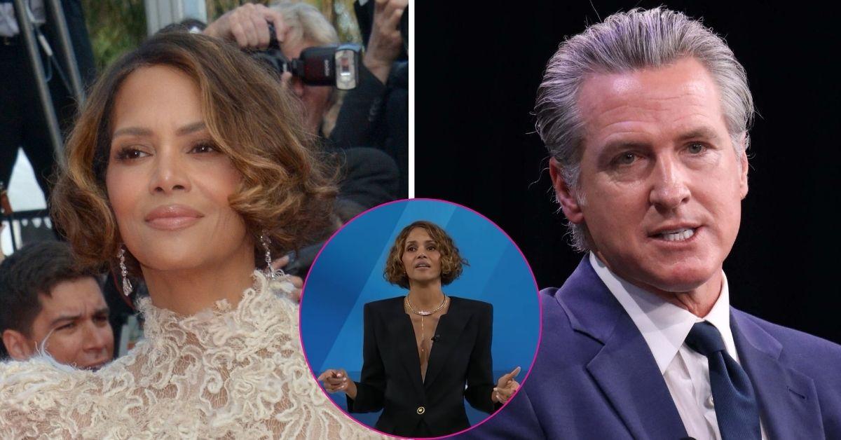 halle berry slams gavin newsom