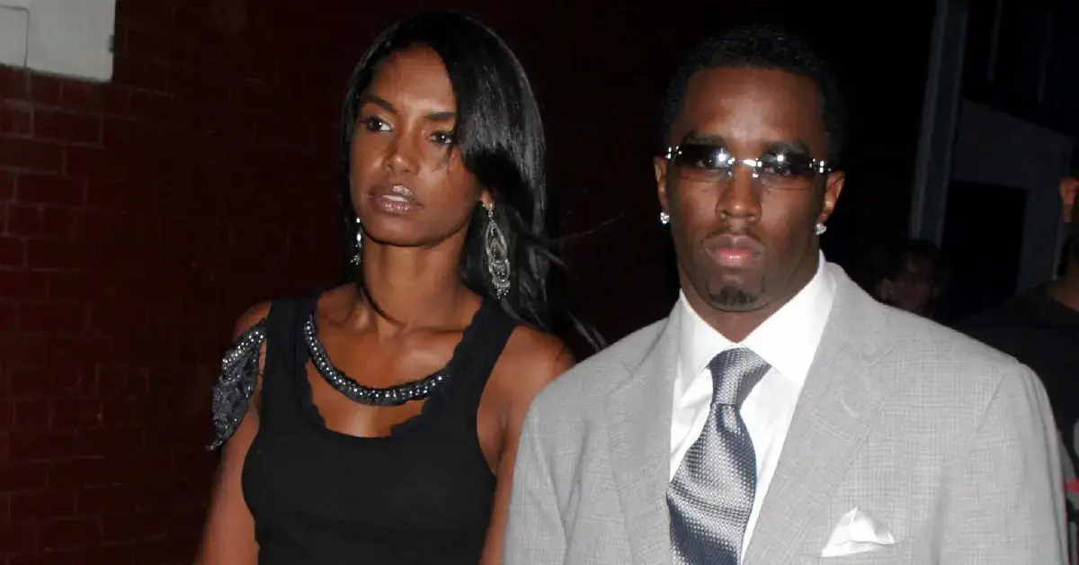 Photo of Sean 'Diddy' Combs and Kim Porter