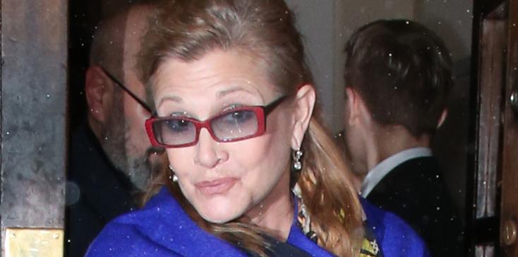 Carrie Fisher at the Attitude Magazine Awards