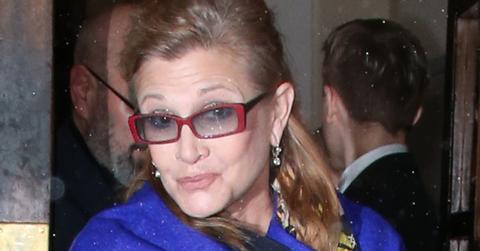 Carrie Fisher at the Attitude Magazine Awards