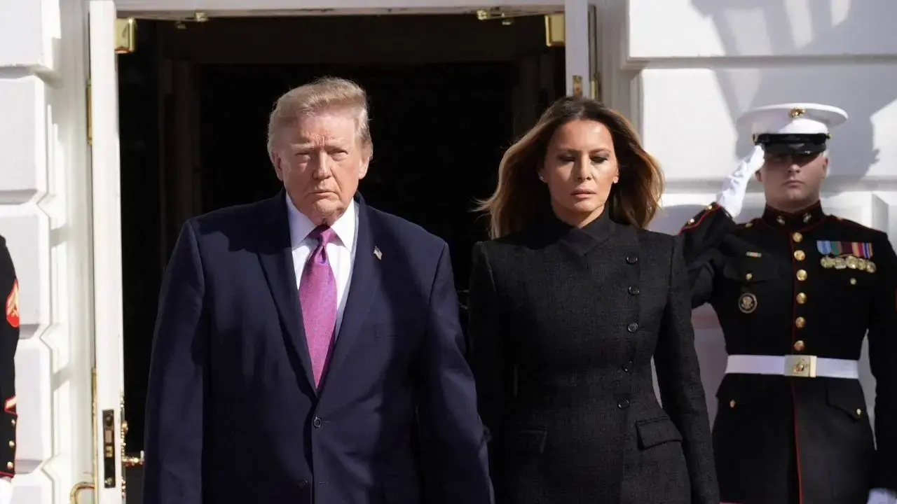Image of Donald and Melania Trump