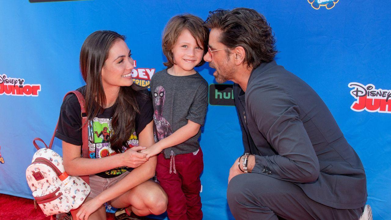 Image of Caitlin McHugh, Billy Stamos, and John Stamos.