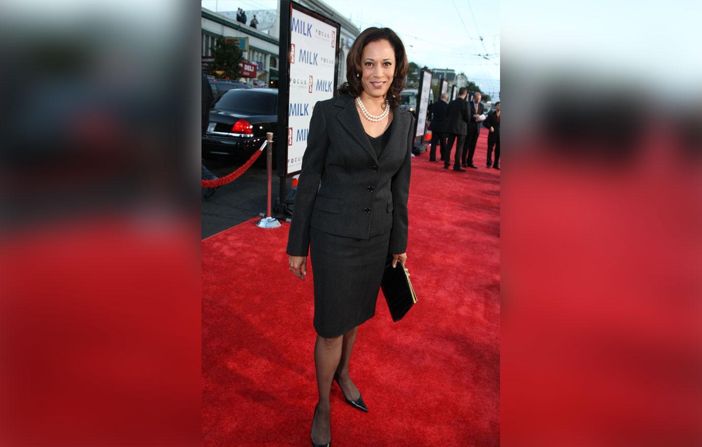 San Francisco District Attorney Kamala Harris at Focus Features World Premiere of 'MILK' on October 28, 2008 at the Castro Theatre in San Francisco, CA.