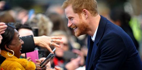 prince harry shrugs off comedians spare insults omid scobie