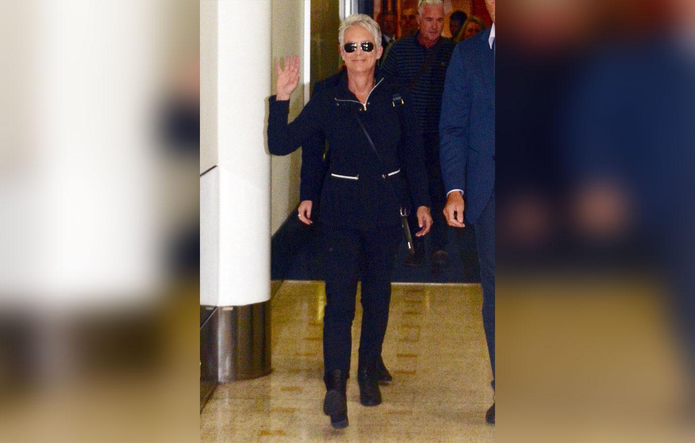 Jamie Lee Curtis touches down in Sydney