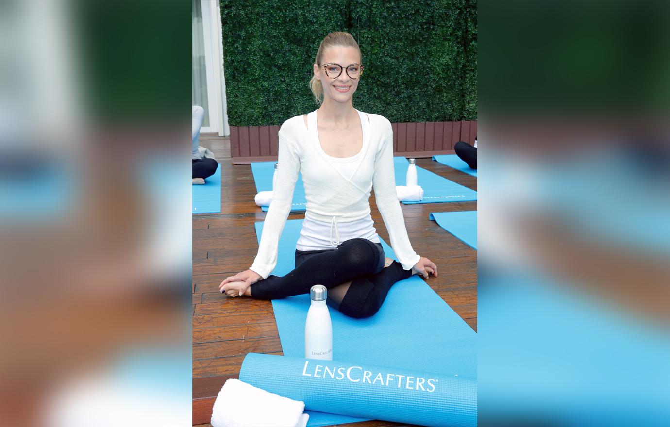 Jaime King and LensCrafters Host Private Rooftop Yoga Class to Celebrate New &#8220;Love What You See&#8221; Campaign and Overall Eye Health