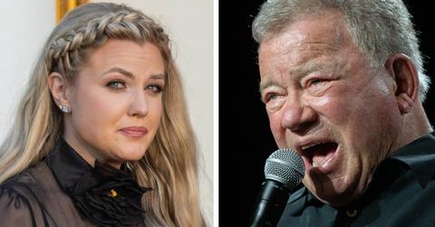 split of Erika Kirk and William Shatner.