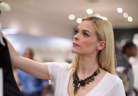 Jaime King at David’s Bridal