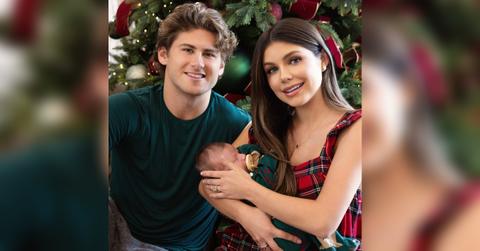 photo of Hannah Ann Sluss, Jake Funk and son Lucas.