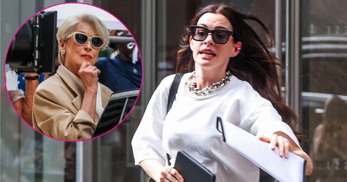 Photo of Meryl Streep and Anne Hathaway