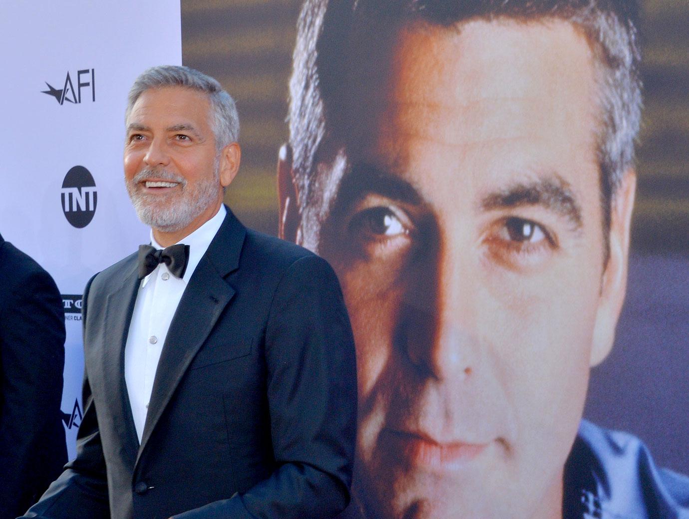 george clooney through the years