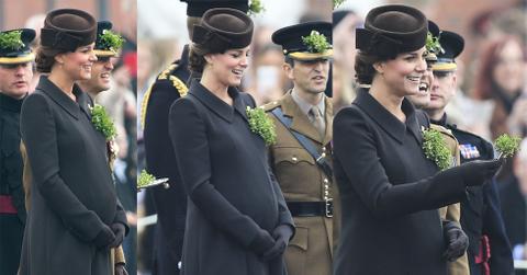 Kate middleton baby bump st patricks 01