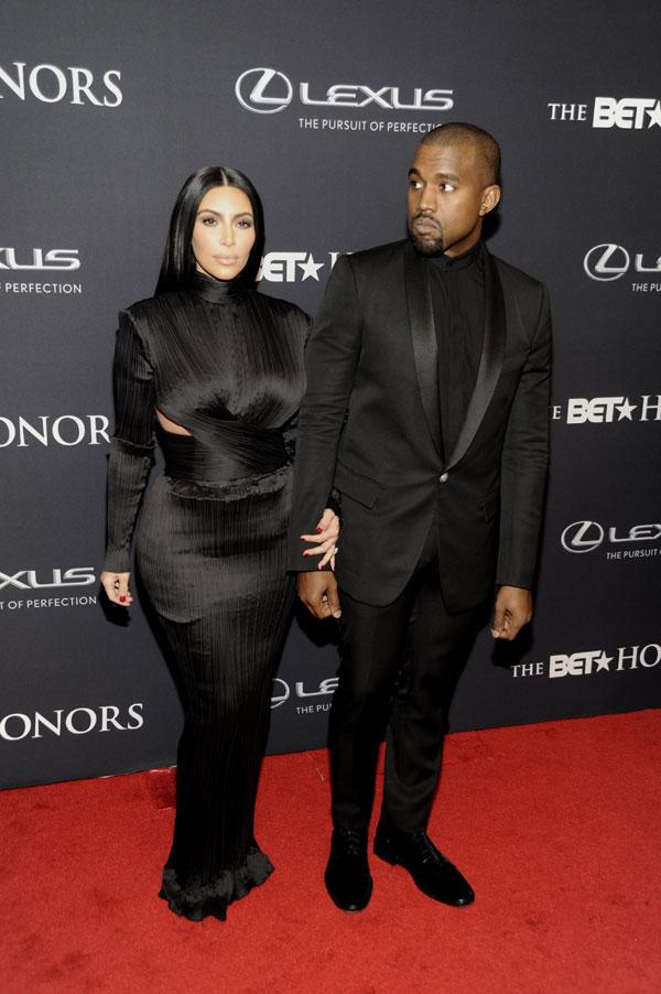 Kim kardashian kanye west bet honors 4