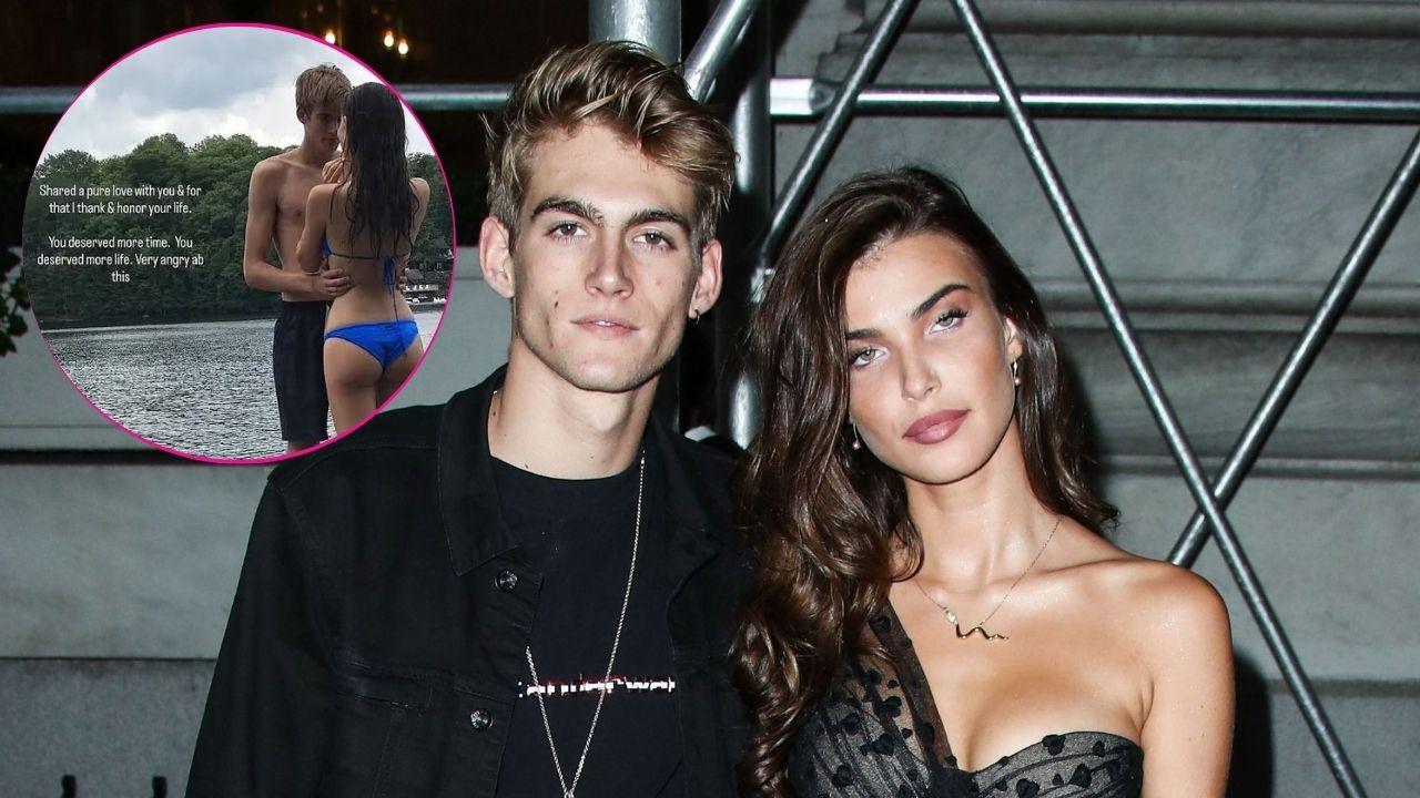 Split photo of Presley Gerber and Charlotte D’Alessio